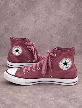 Converse High Top Sneakers Kent Wash Rhubarb NWOB